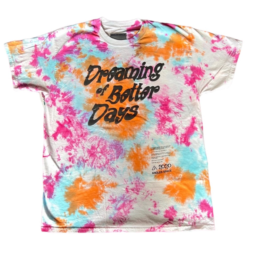 Angles Space Dreaming of Better Days Graphic Tee Tie-dye